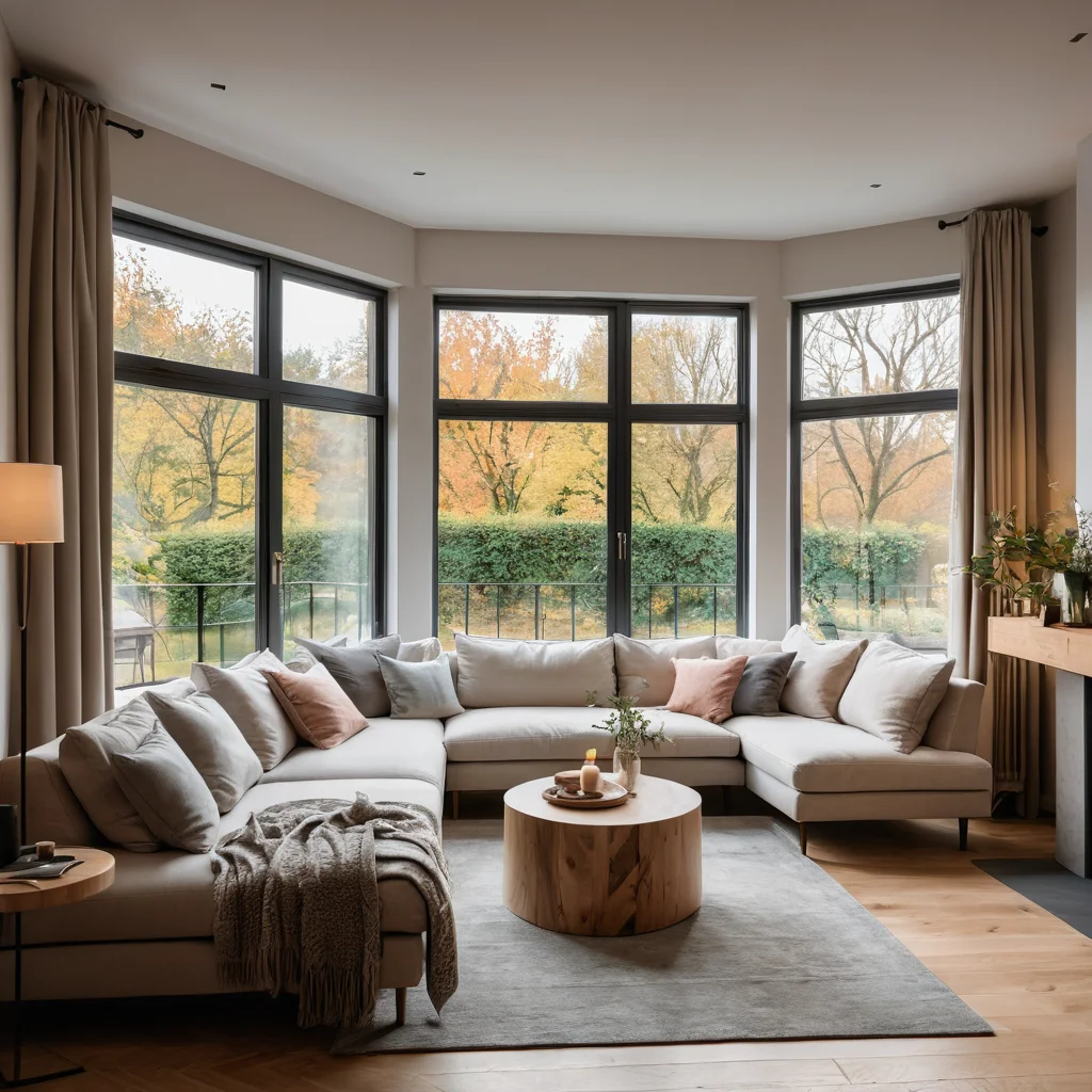 Гармоничный домашний интерьер, где интегрированы принципы безопасности, создавая уютную, практичную и эмоционально комфортную атмосферу для жизни.