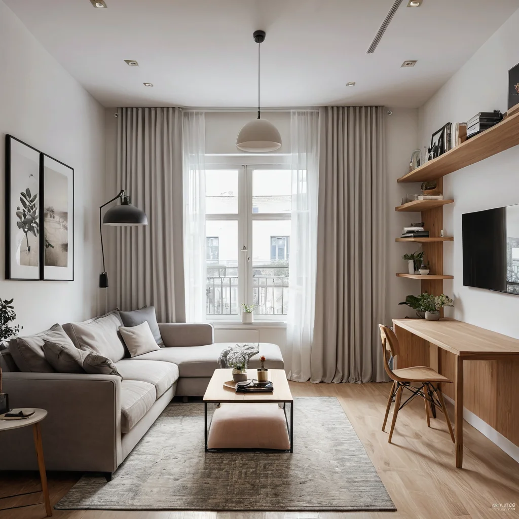 Типичные ошибки в дизайне студии 25 кв. м: захламленность, неудачное освещение, громоздкая мебель, отсутствие систем хранения – пример того, чего следует избегать.