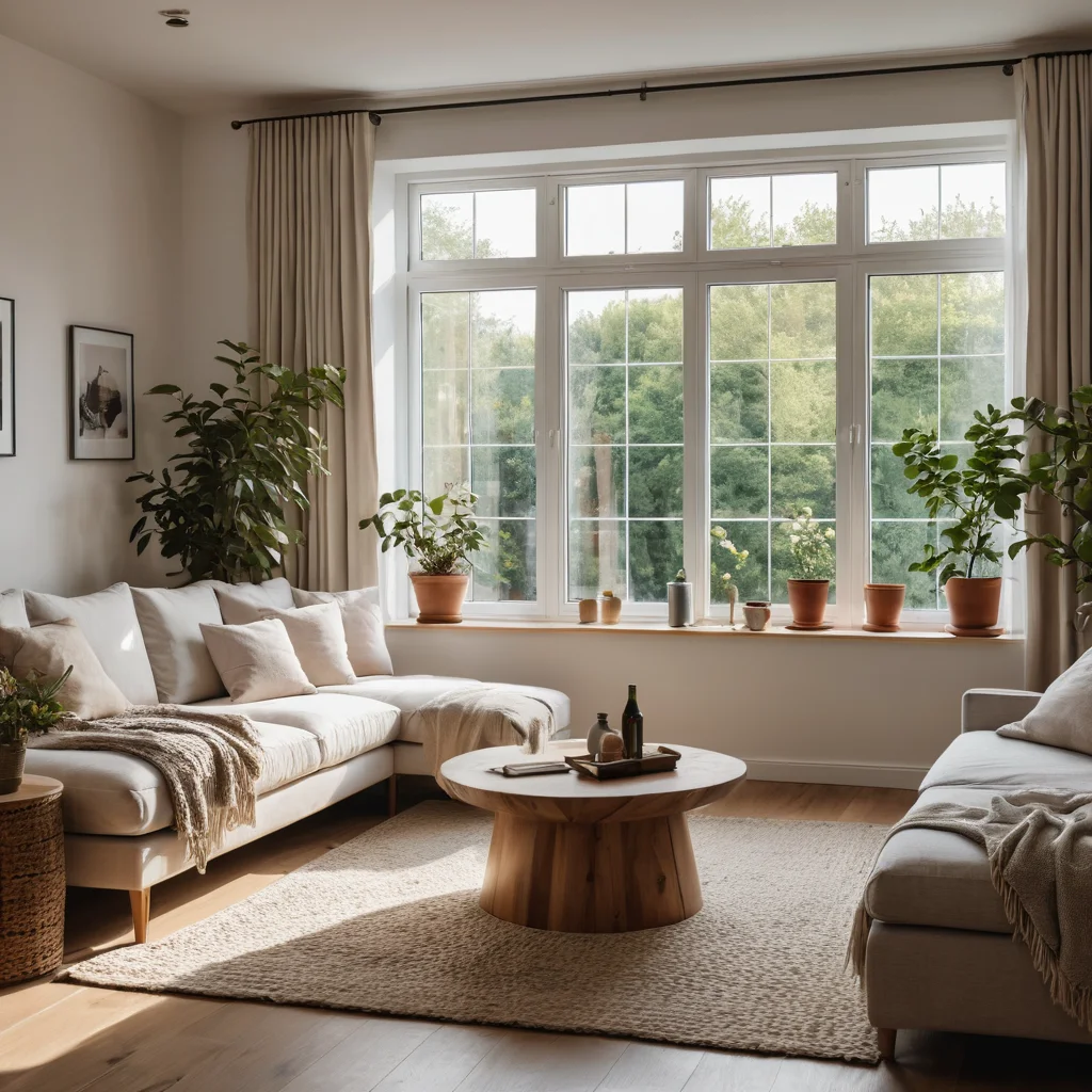 Гармоничное жилое пространство со сбалансированными элементами и продуманной расстановкой, отражающее поддержание позитивного влияния декора в повседневной жизни.