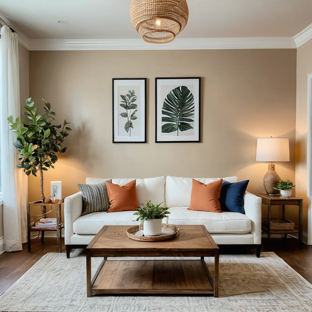 Полностью преображенная комната, наполненная светом и уютом, с элементами DIY-декора, создающими ощущение волшебства своими руками и подтверждающими, что дом достоин обновления даже с ограниченным бюджетом и кошелек скажет 'спасибо'!