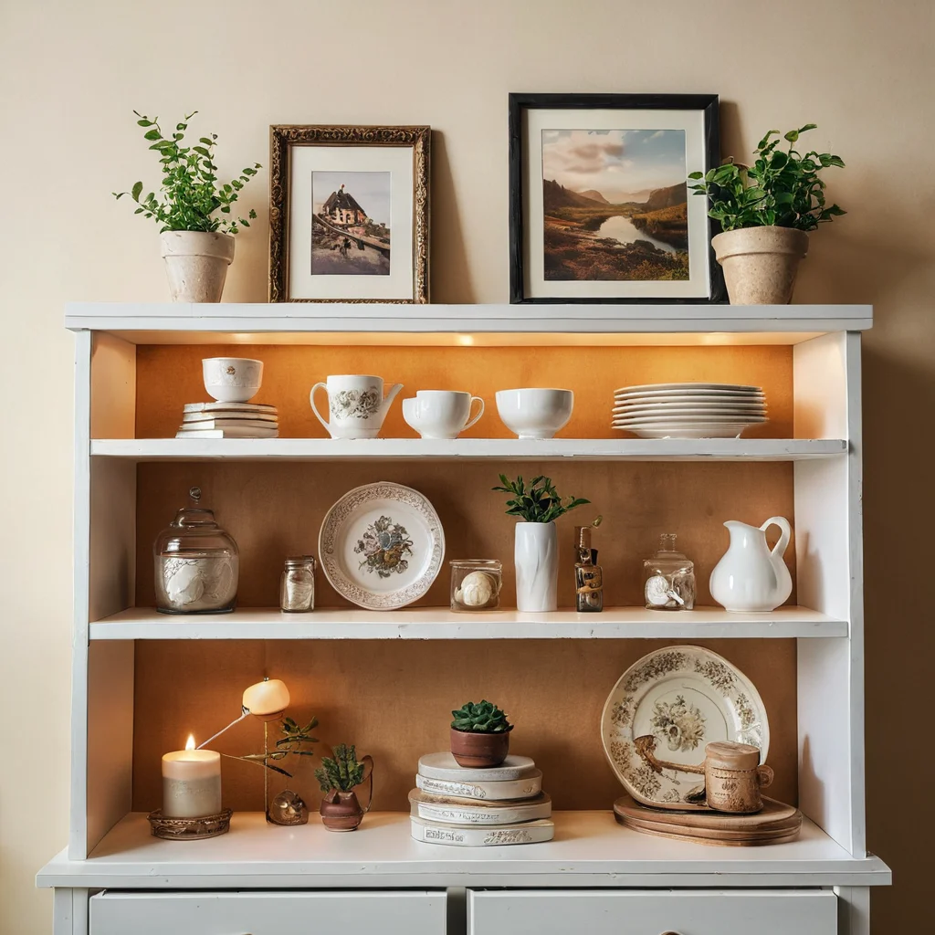 Бюджетный стеллаж IKEA, преображенный в винтажном стиле с эффектом состаривания, декупажем и декоративными элементами.