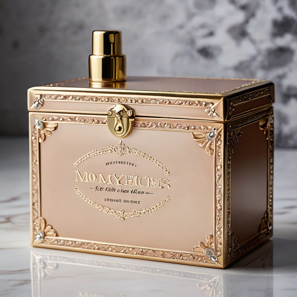 Крупный план законченной шкатулки 'Мамины сокровища' с акцентом на аккуратные финальные штрихи, прочное закрепление декоративных элементов и глянцевое покрытие, обеспечивающее долговечность изделия в скрапбукинге.