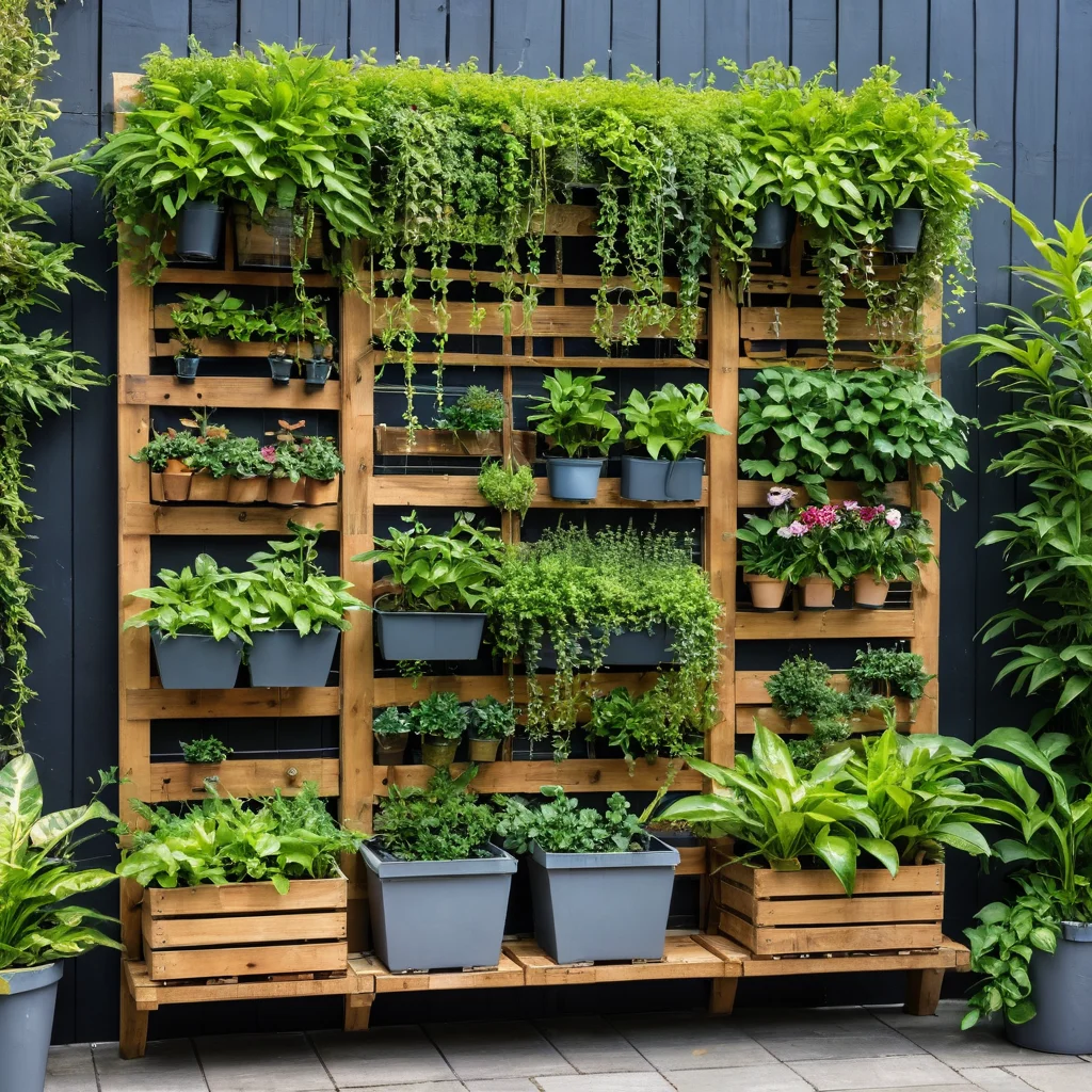 Разнообразные конструкции для вертикального сада своими руками: сад из поддонов, настенные системы кашпо, подвесные горшки, модульные решения, деревянные рамы и металлические решетки.