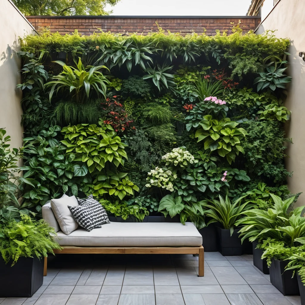 Вертикальный сад как элемент ландшафтного дизайна: современная садовая композиция, вертикальное озеленение как арт-объект, стильный декор для улицы, примеры в стиле коттеджного сада и современные решения для балкона.