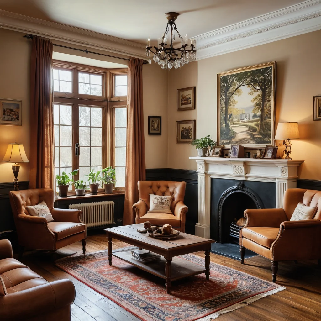 Уютный уголок в доме, наполненный личными винтажными предметами, рассказывающими историю владельца, вдохновляющий пример создания уникального интерьера.