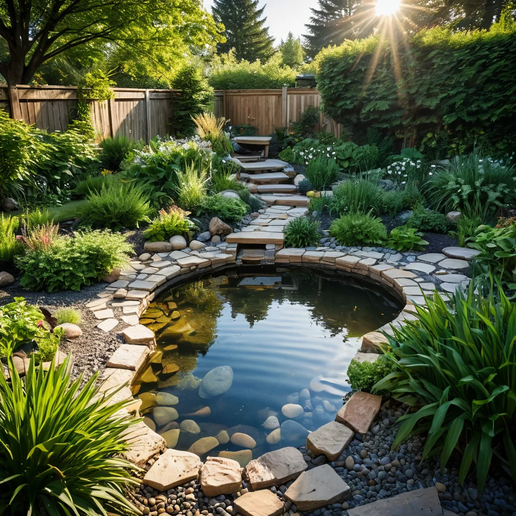 Пошаговая инструкция по созданию мини-пруда своими руками: процесс выкапывания ямы, укладки гидроизоляционной пленки, оформления краев камнями и наполнения водой.