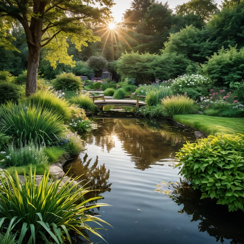 Типичные ошибки при создании водного сада: заросшие края пруда, застоявшаяся мутная вода, неправильно посаженные растения, отсутствие фильтрации, демонстрирующие примеры, как избежать проблем.