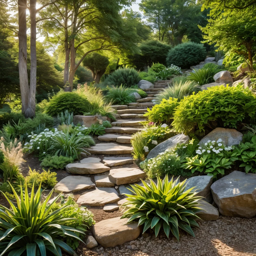 Выбор идеального места для садовой змейки: солнечный южный склон с хорошим дренажем, планировка посадки с учетом соседства растений и контроля эрозии, естественное освещение.