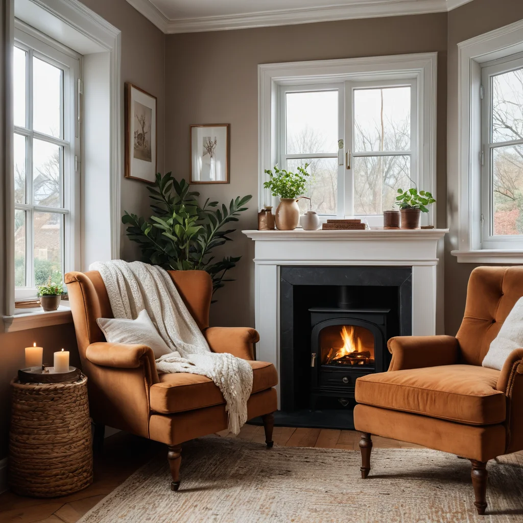 Создание уютных зон: удобное кресло у окна, уголок с камином, создающие интимные зоны для отдыха и полного ощущения уюта, как в загородном доме.