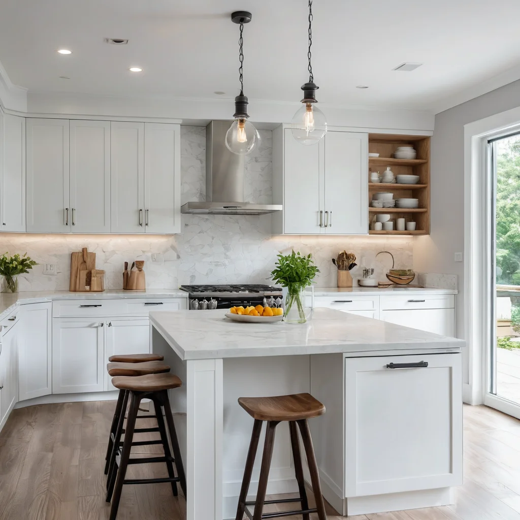 Чек-лист для оценки преображенной кухни в хрущевке: идеальное сочетание функциональности, стиля и визуального простора.