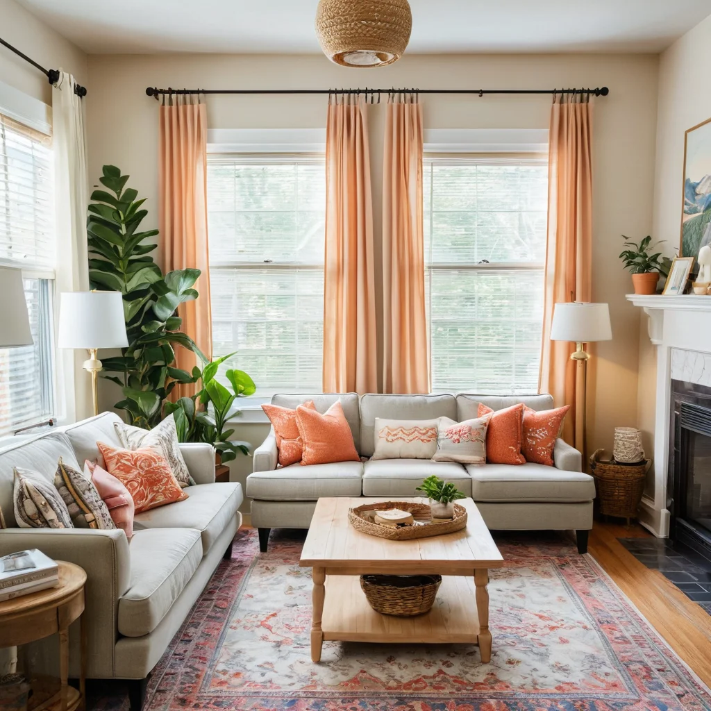 Пример интерьера с распространенными ошибками бюджетного декора: хаотичное расположение предметов, несогласованные цвета и текстуры, создающие 'дешевый' вид. Изображение помогает понять, какие подводные камни стоит избегать при декорировании с Fix Price.