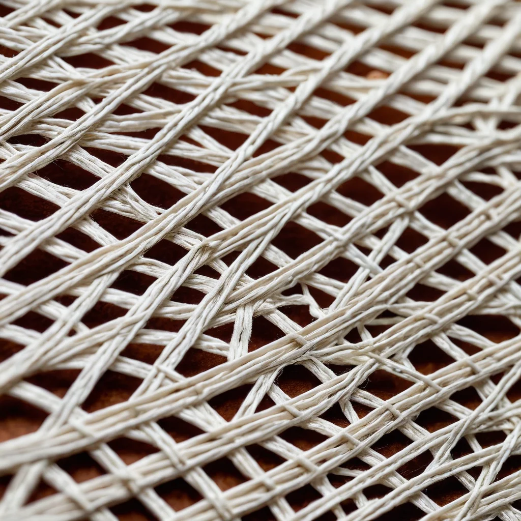 Визуализация типичных ошибок новичков в стринг-арте: неровно забитые гвозди и запутанные нити, с контрастом идеального исполнения, демонстрирующая важность аккуратности и техники.