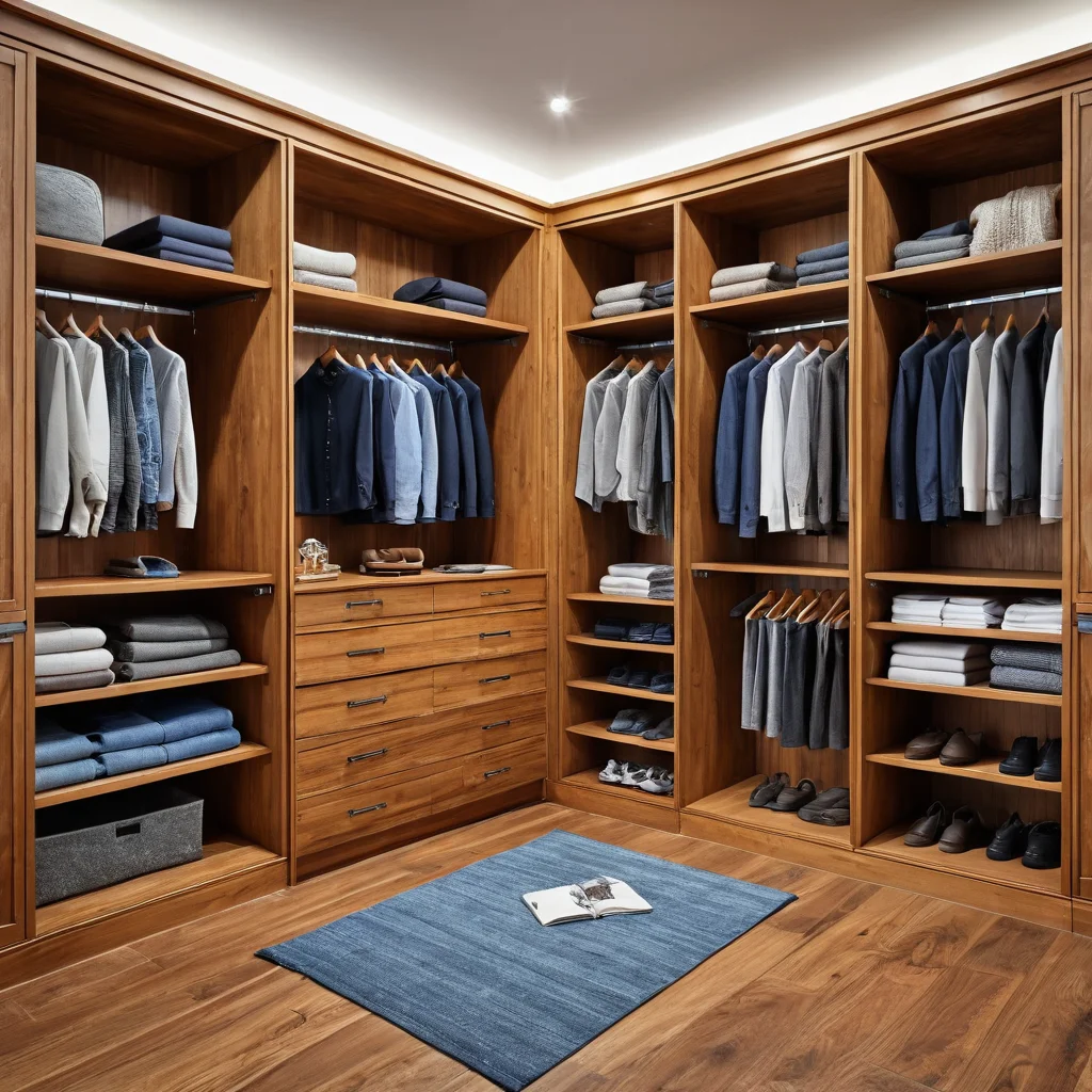 Процесс планирования встроенного шкафа: руки чертят эскизы и замеры на бумаге, рядом лежит рулетка и карандаши, отражая этап создания чертежа будущего шкафа из старых мебельных щитов.