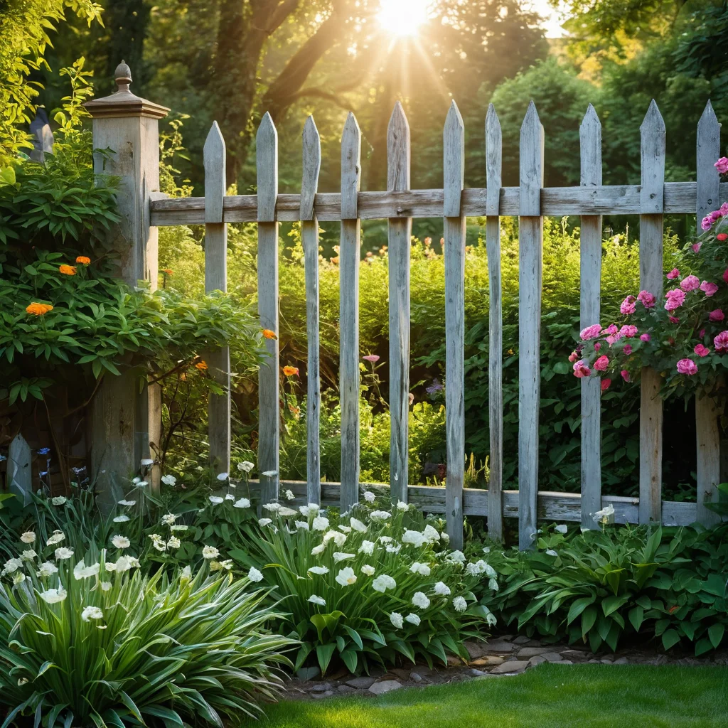 Поврежденный зеркальный забор с треснувшей панелью, иллюстрирующий ошибки установки и эксплуатации, с искаженным отражением как визуальное предупреждение.