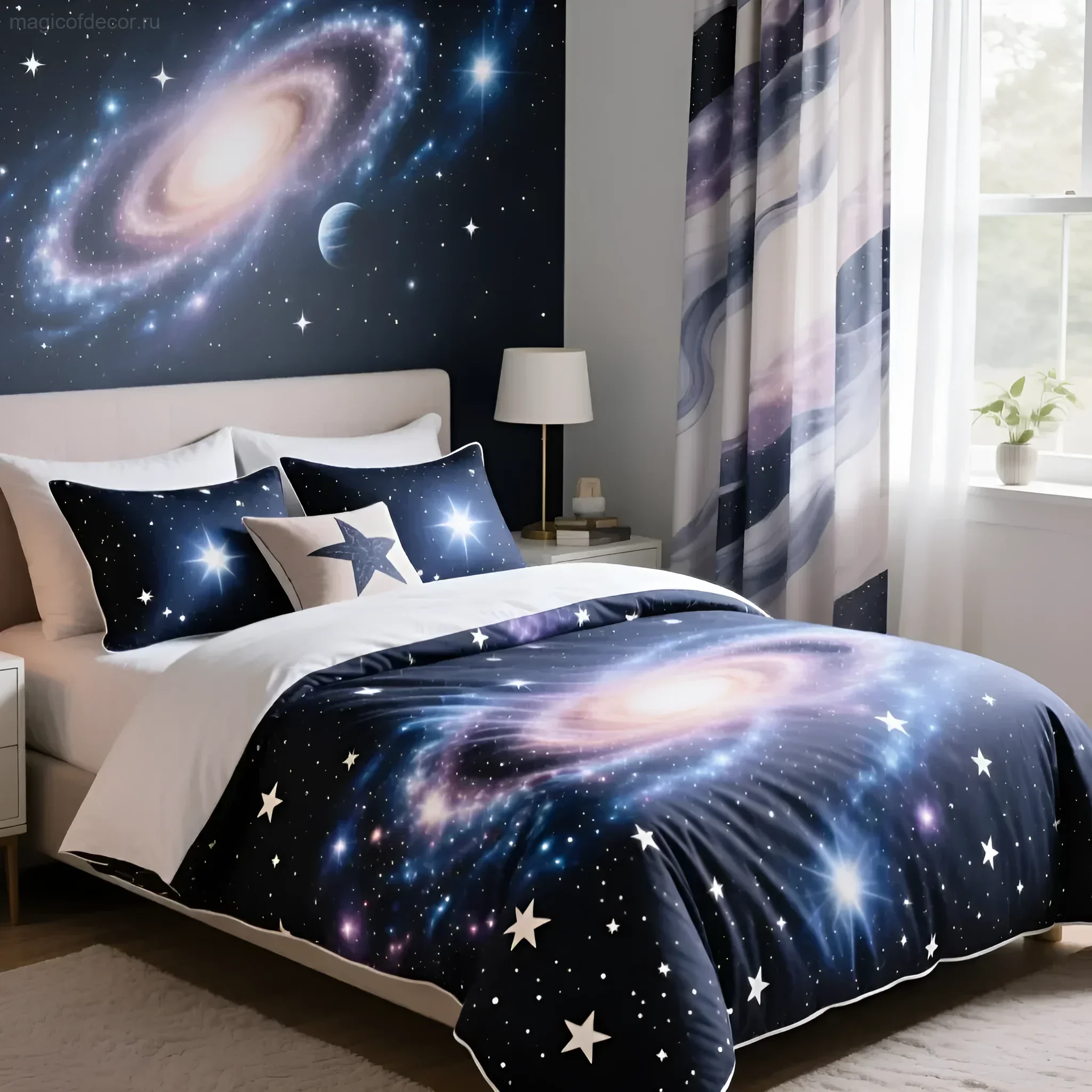 Декор ко Дню Космонавтики: ракеты, планеты, звезды - изображение 6