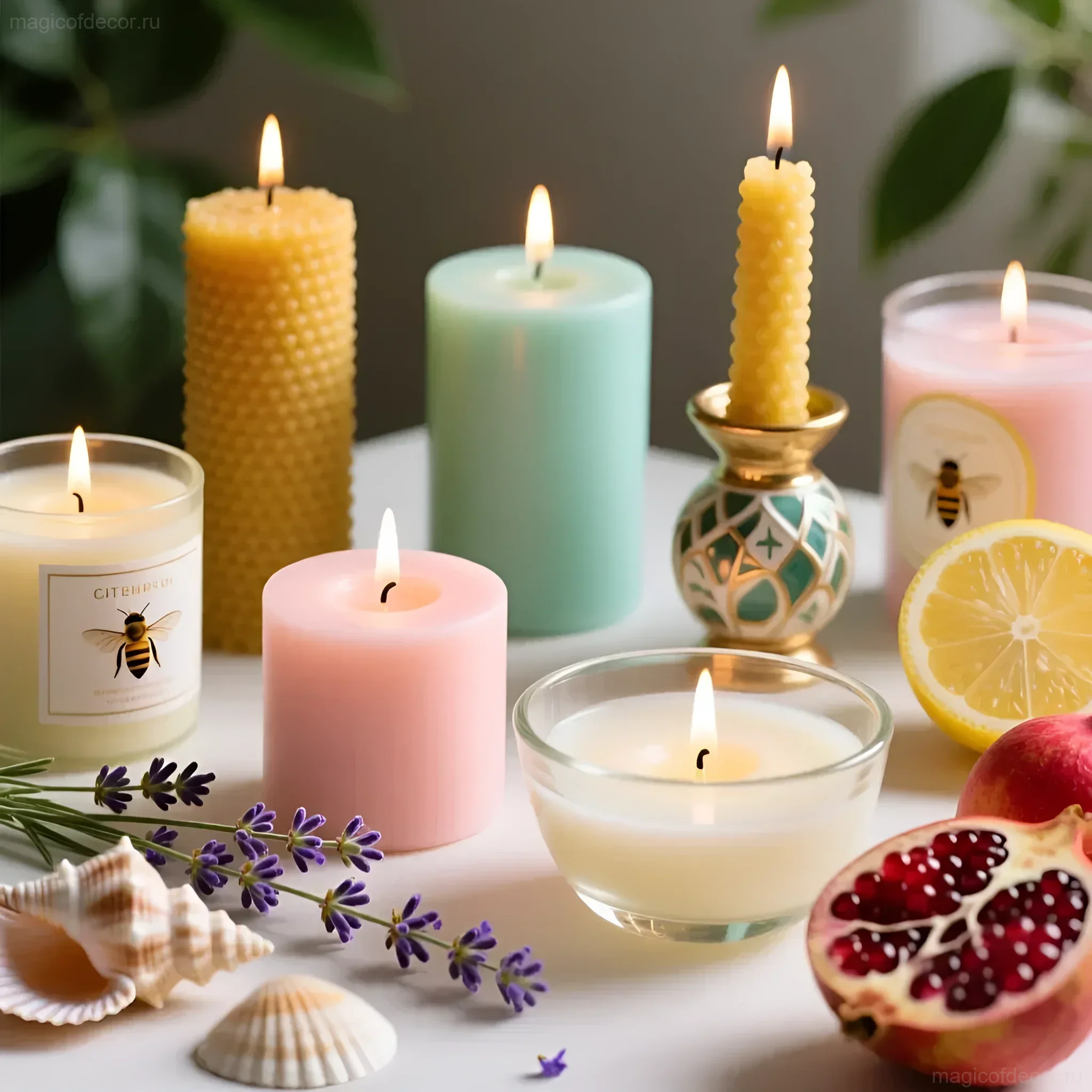 Декор свечами для уютных летних вечеров - изображение 2