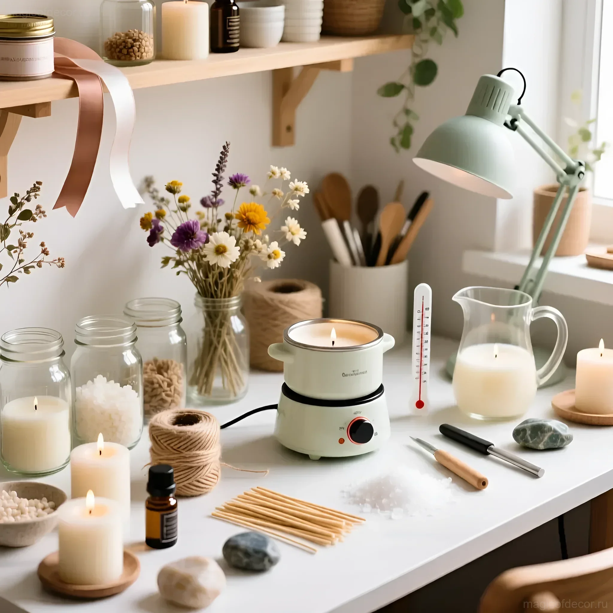 Декор свечами для уютных летних вечеров - изображение 3