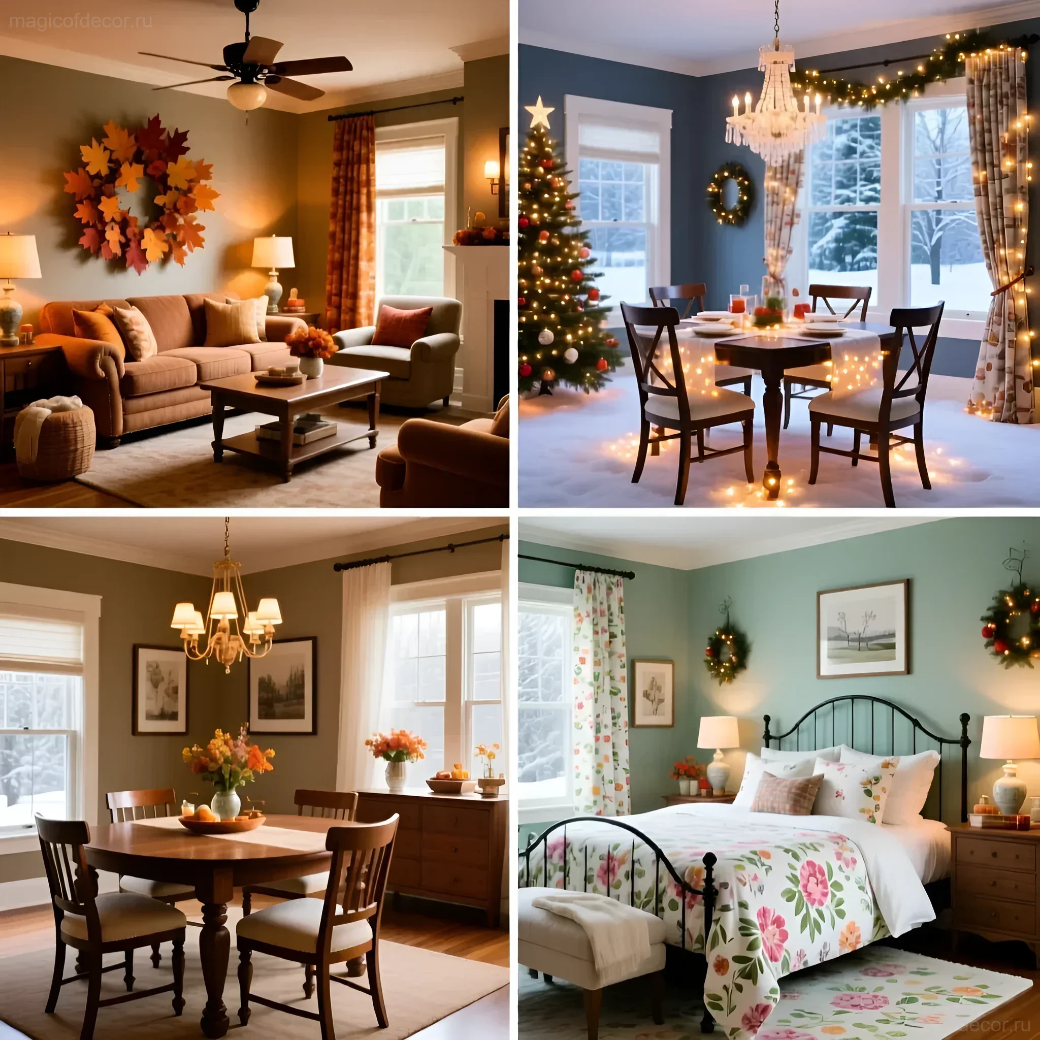 Как менять постеры или картины на стенах по сезону - изображение 8