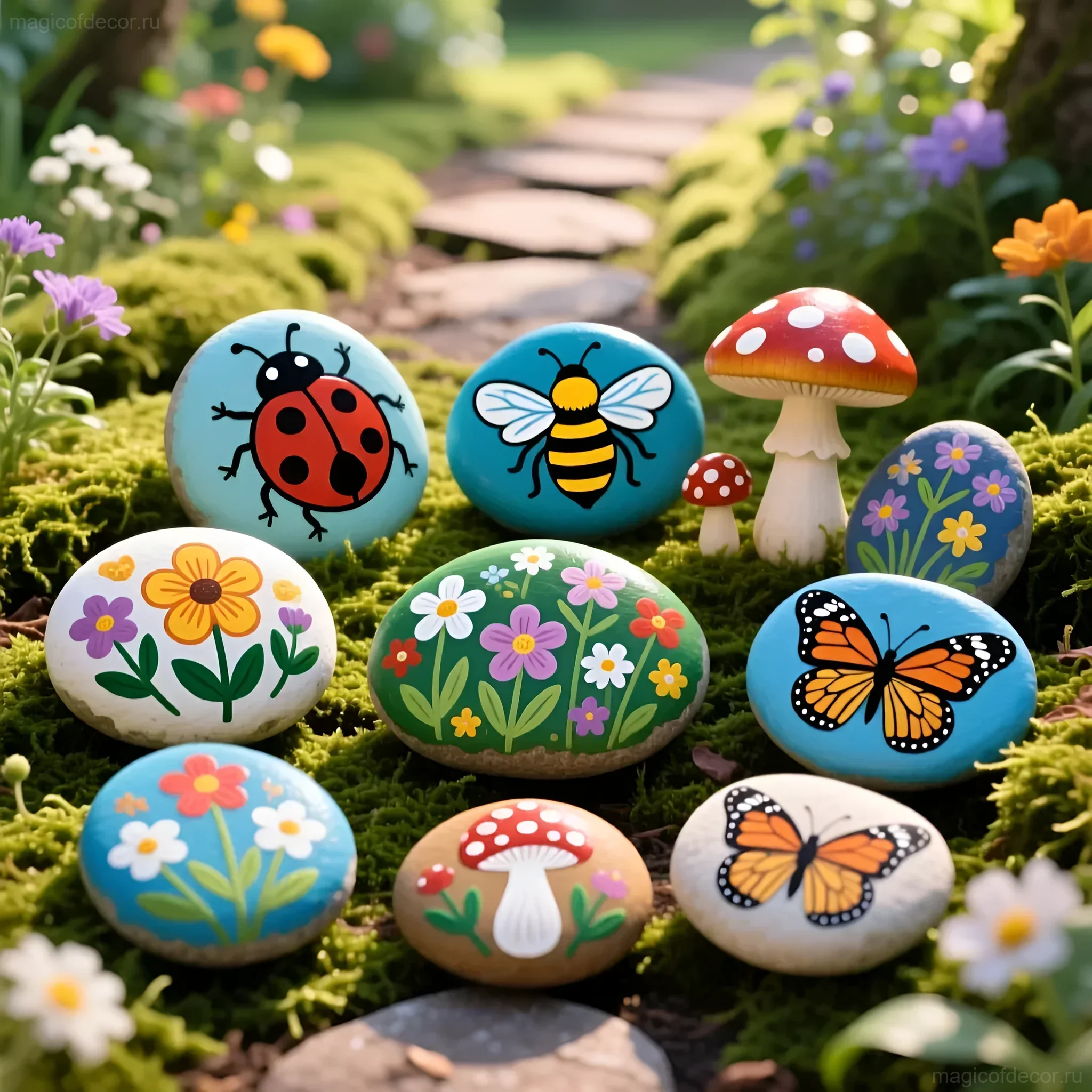 别墅石绘：将别墅变成童话世界 - 图片 4