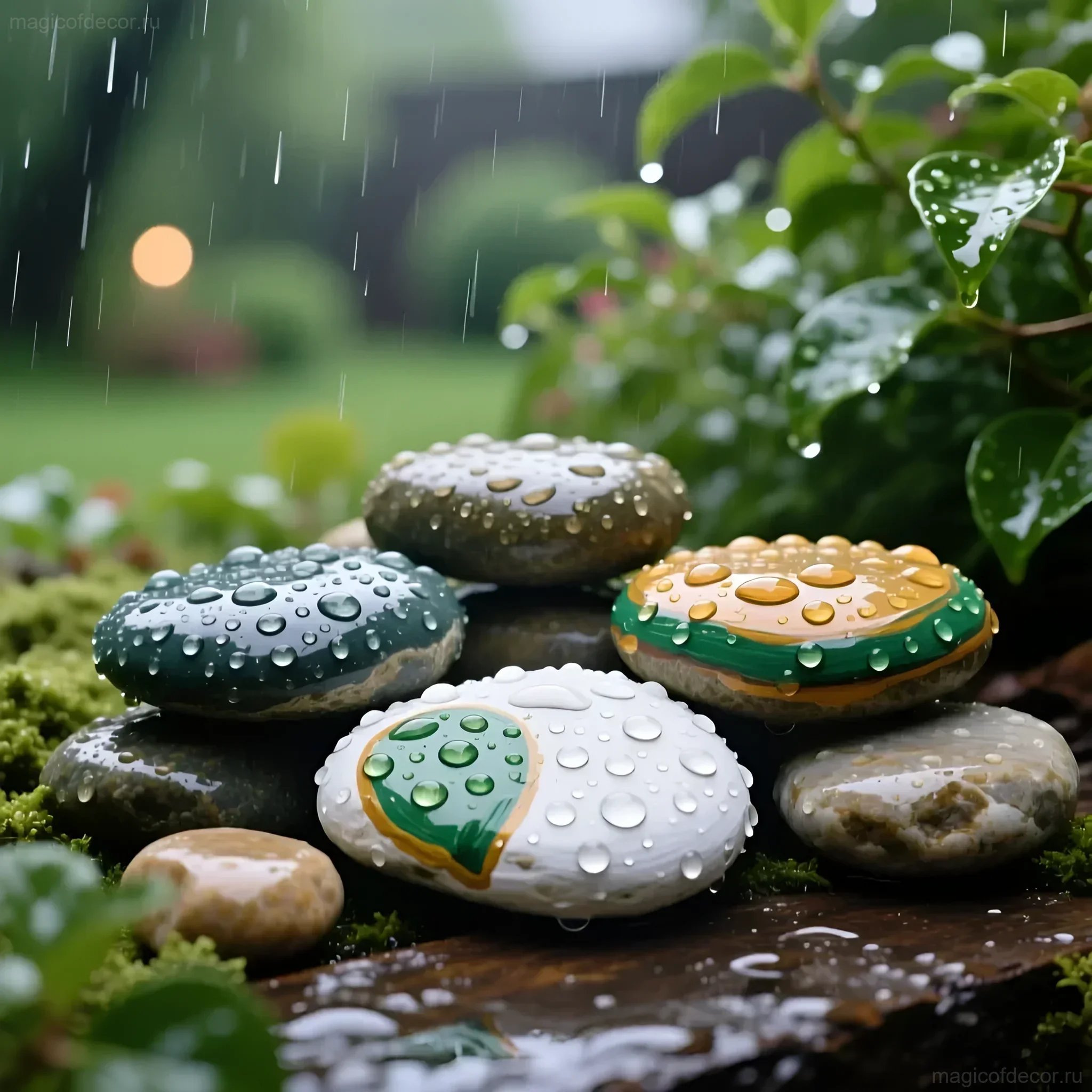 别墅石绘：将别墅变成童话世界 - 图片 6