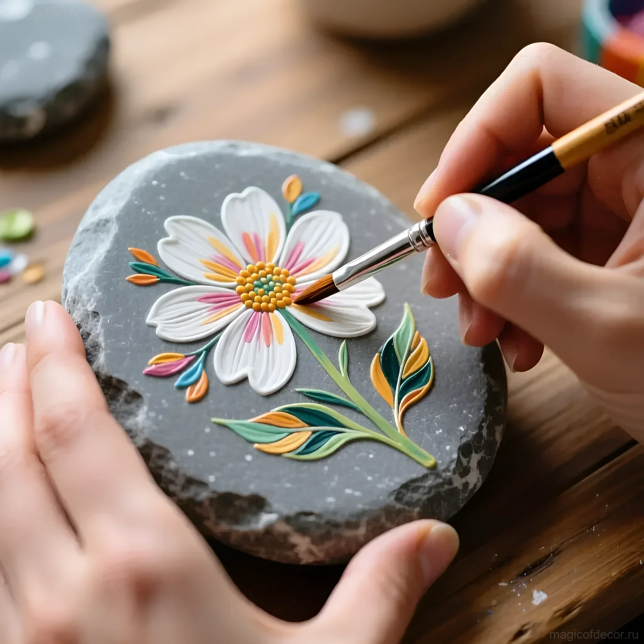 别墅石绘：将别墅变成童话世界 - 图片 3