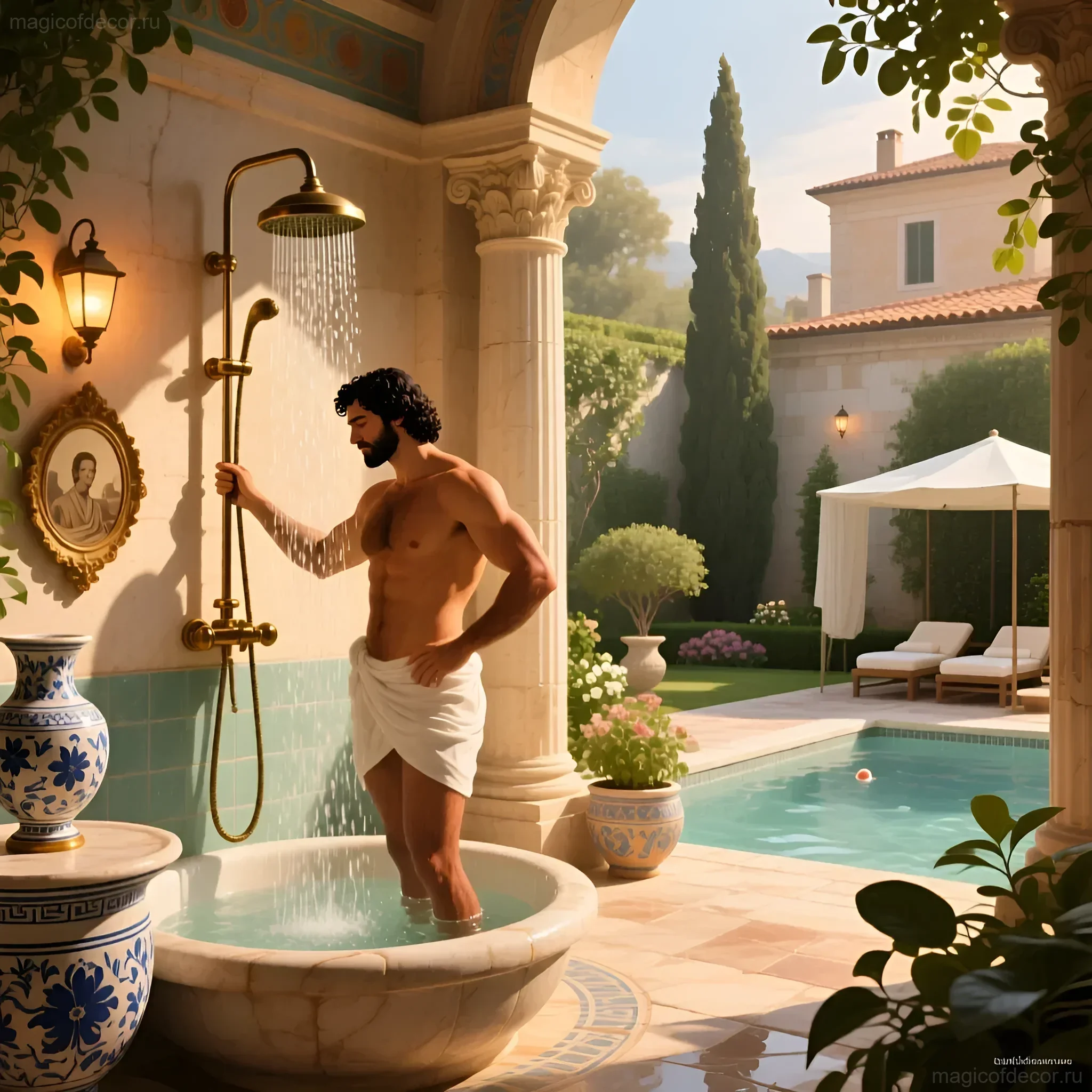 带更衣室的户外淋浴：您自己的夏日乡村水疗中心 - 图片 8