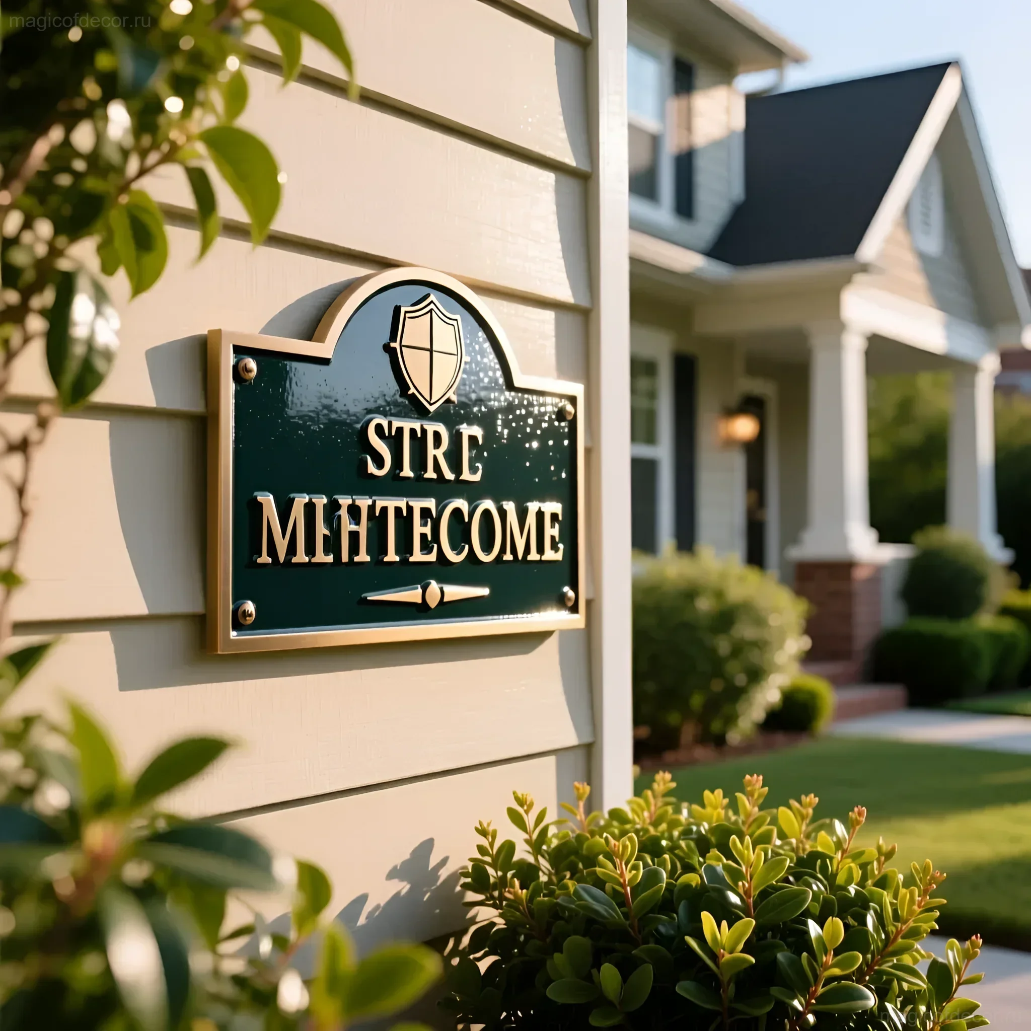 Изображение раздела 'Советы по уходу: сохраняем красоту на долгие годы ✨' в статье про Табличка с названием улицы и номером дома: создаем