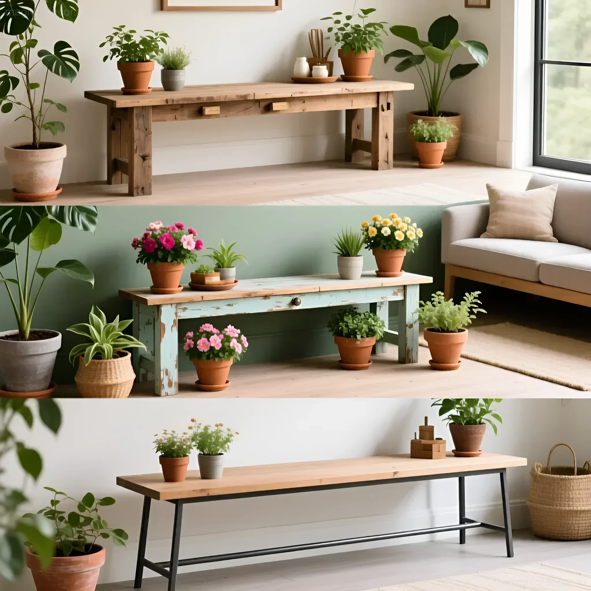 Изображение раздела 'Варианты исполнения: от простого к изысканному – выбираем стиль!' в статье про Удобный стол для пересадки растений: ваш помощник