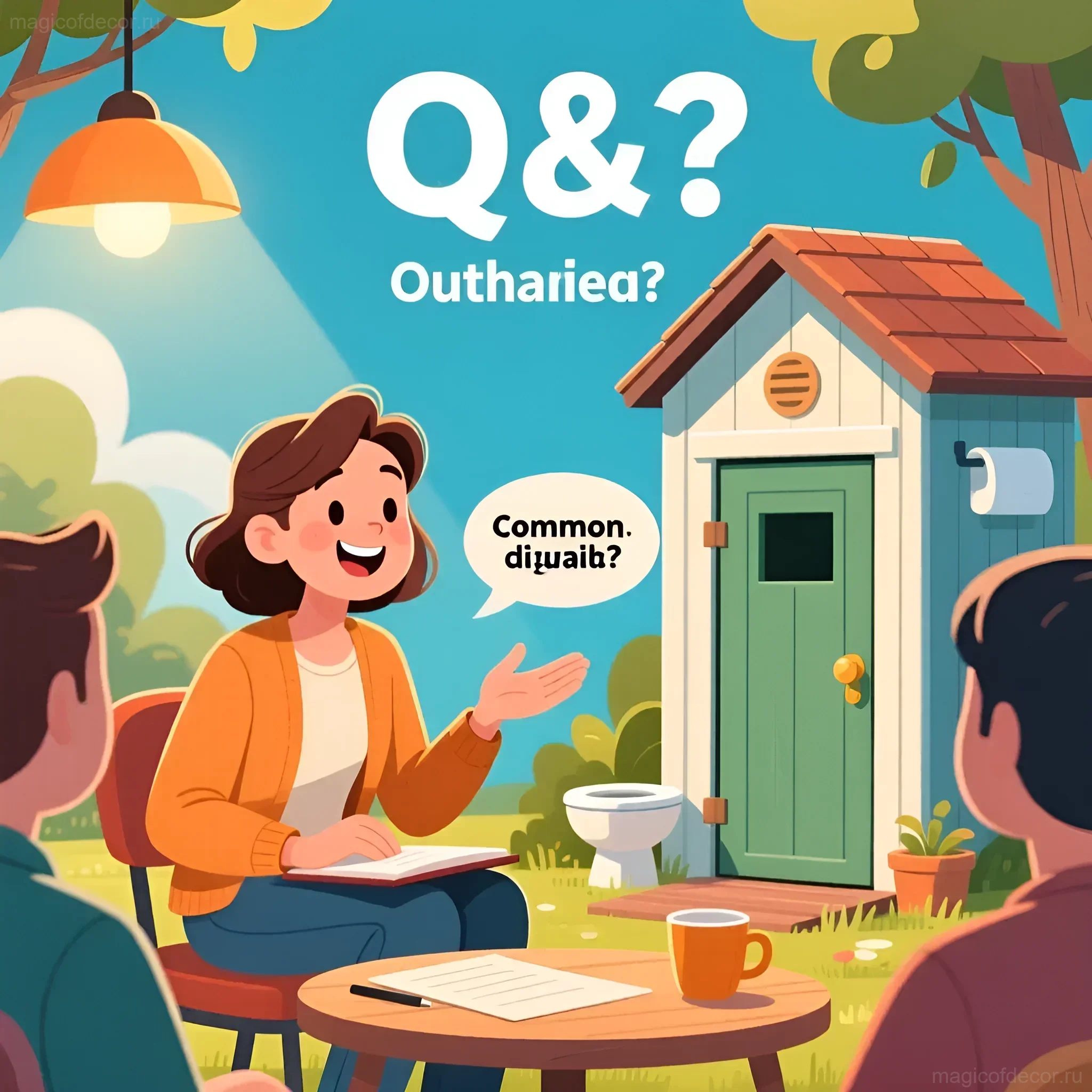 Изображение раздела 'FAQ: отвечаем на самые популярные вопросы о биотуалетах' в статье про Биотуалет своими руками: пошаговые инструкции для